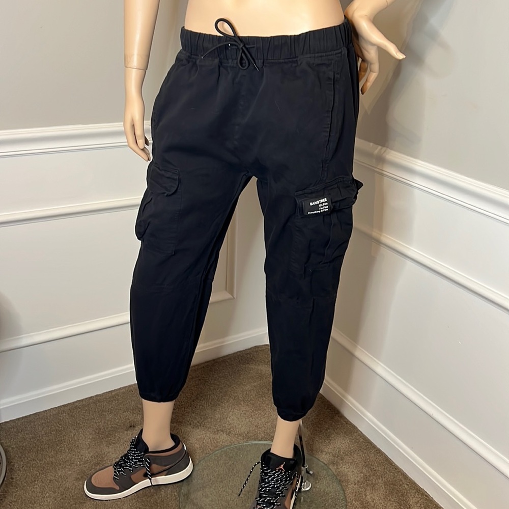 Sangtree black cargo pants